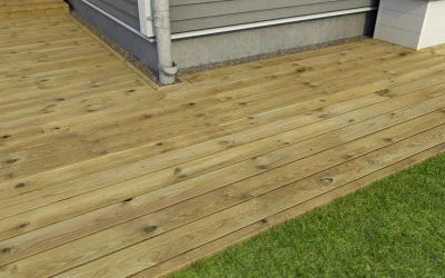 Decking project DIY