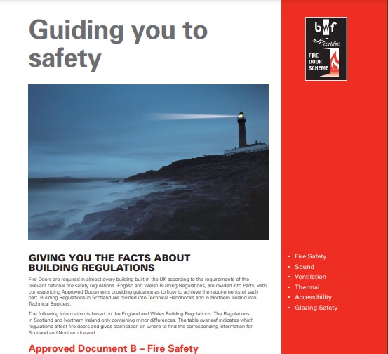 Guidance on safety Fire Doors BWF
